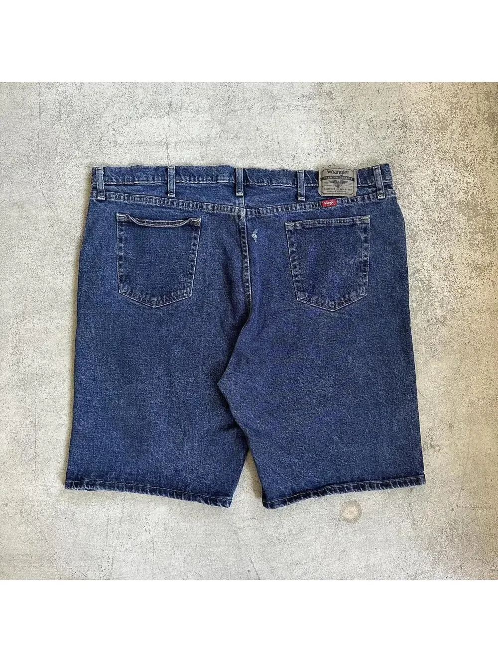 Vintage Y2K Wrangler Blue Carpenter Baggy Denim Jeans Shorts Jorts